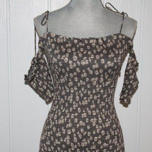 Storia Smocked Bodycon Dress